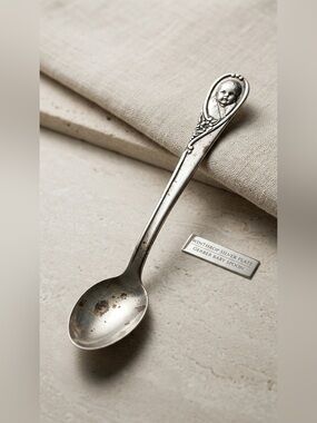 Vintage Gerber Baby Spoon Winthrop Silver Plate Flatware